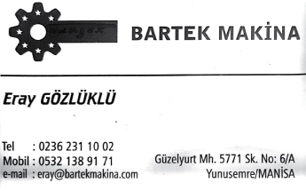 Bartek Makina