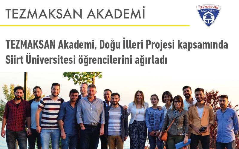 Akademi, Doğu İlleri Projesi kapsamında Siirt Üniversitesi öğrencilerini ağırladı